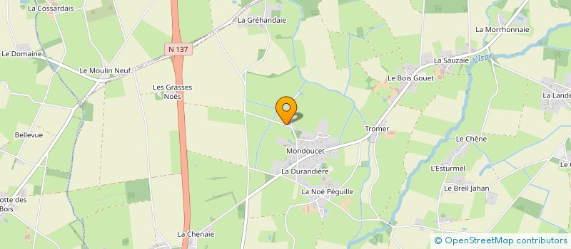 localisation de l'entreprise GREGOIRE AGRI à SAFFRE