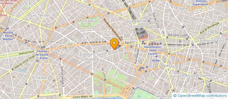 localisation de l'entreprise GREGOIRE &ASSOCIES à PARIS