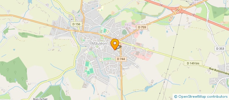 localisation de l'entreprise GREGOIRE BIS  MAULEON