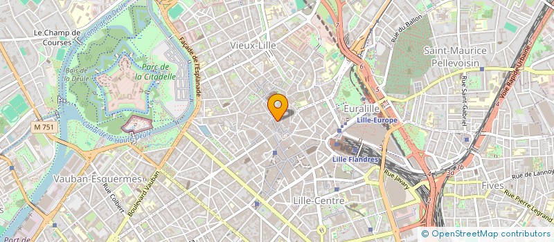 localisation de l'entreprise GREGOIRE C à LILLE