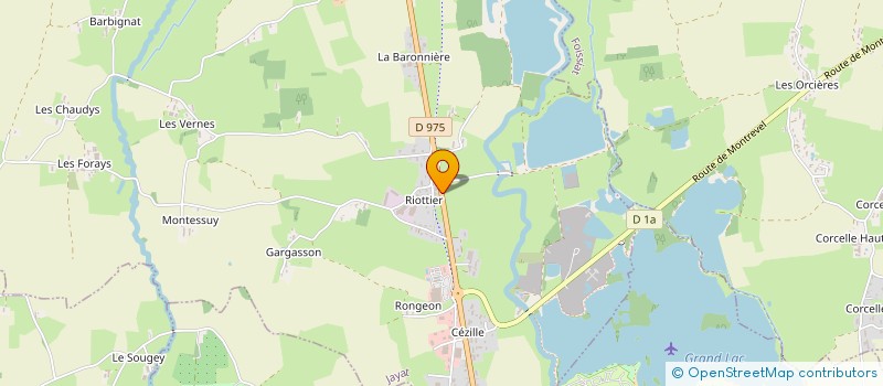 localisation de l'entreprise GREGOIRE C. HOLDING  JAYAT