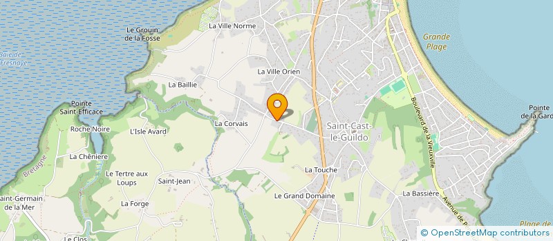 localisation de l'entreprise GREGOIRE CONSEIL  SAINT-CAST-LE-GUILDO