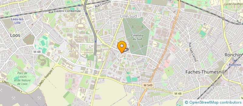 localisation de l'entreprise GREGOIRE DURIEZ EXPERT  LILLE