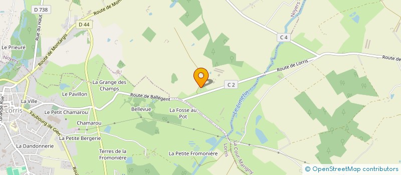 localisation de l'entreprise GREGOIRE ET FILS SARL à NOYERS