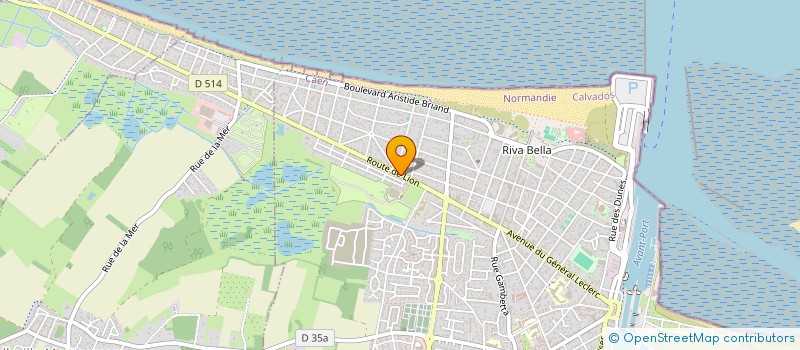 localisation de l'entreprise GREGOIRE HERVIEU à OUISTREHAM
