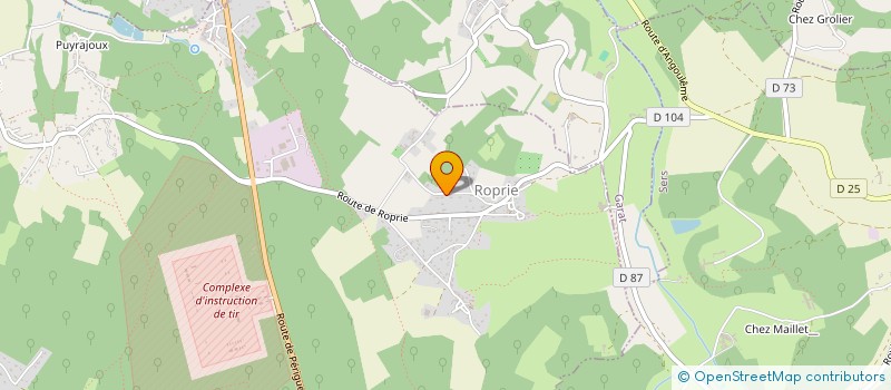 localisation de l'entreprise GREGOIRE TP  DIRAC