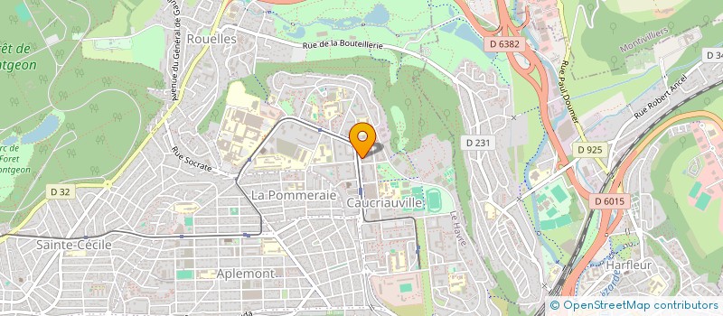 localisation de l'entreprise GREGOIRIMO à LE HAVRE