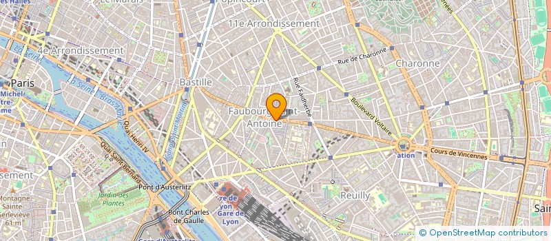 localisation de l'entreprise GREGOMILANO  PARIS 12