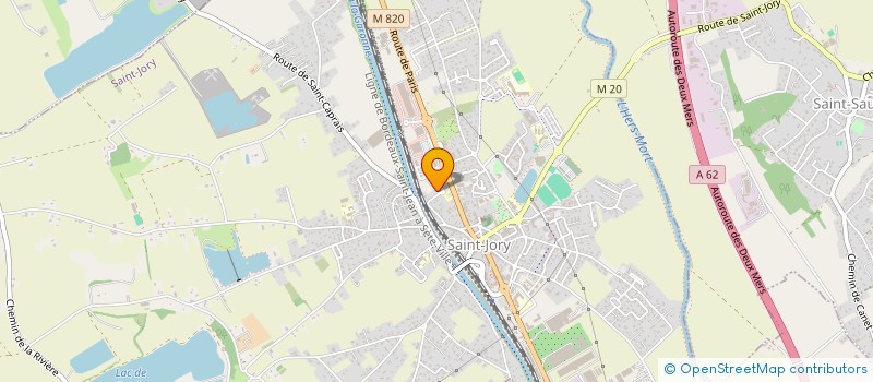 localisation de l'entreprise GREGORI INTERNATIONAL PARTICIPATIONS  SAINT-JORY