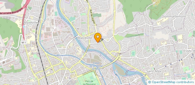 localisation de l'entreprise GREGORY  MALZEVILLE