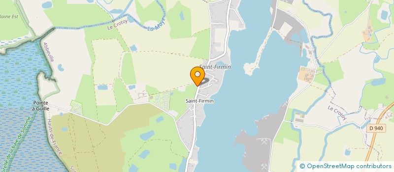 localisation de l'entreprise GREGORY ET THOMAS FRANCOIS à LE CROTOY