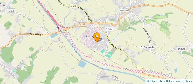 localisation de l'entreprise GREGORY GALLUR  VERFEIL