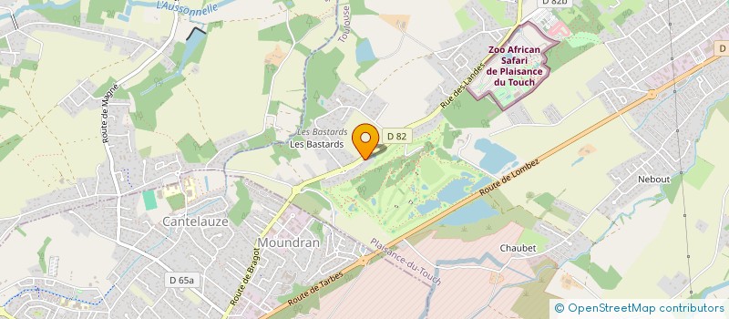 localisation de l'entreprise GREGORY PASCAL PAIRE CORPORATION  PLAISANCE-DU-TOUCH