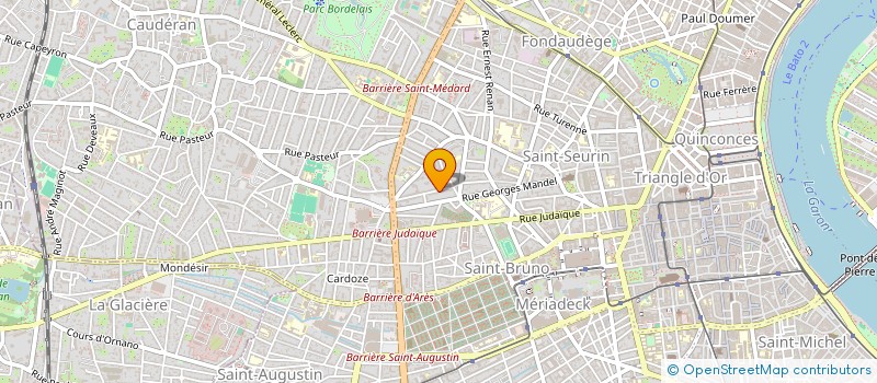 localisation de l'entreprise GREGOSIMON  BORDEAUX