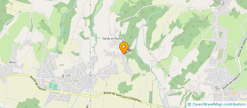 localisation de l'entreprise GREGROBPHIL  LUZINAY