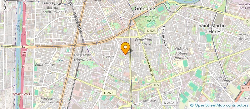 localisation de l'entreprise GREGYANN  GRENOBLE