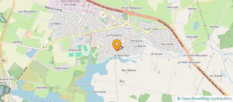 localisation de l'entreprise GREHAULT  THEIX-NOYALO