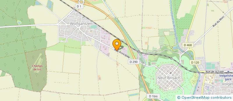 localisation de l'entreprise GREILSAMMER TRANSPORT  WOLFGANTZEN