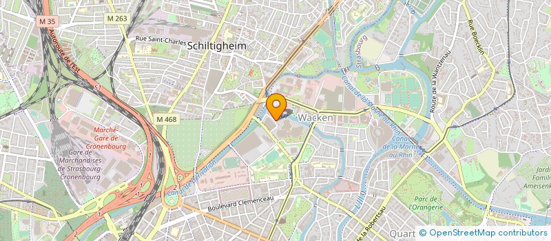 localisation de l'entreprise GREINER PACKAGING DISTRIBUTION à SCHILTIGHEIM
