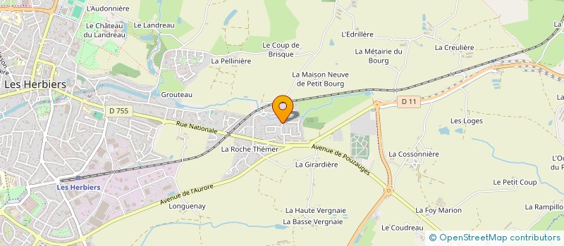 localisation de l'entreprise GRELAUD -CAILLAUD à SAINT-HILAIRE-DE-RIEZ