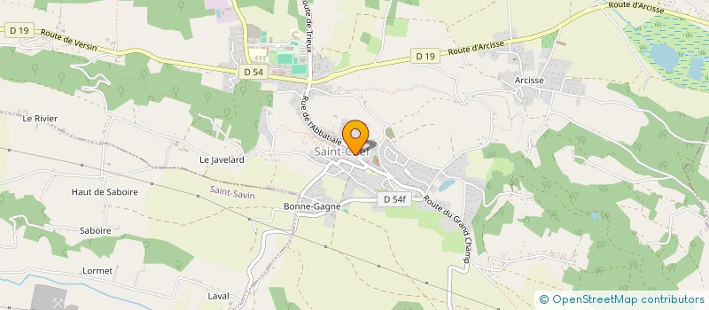 localisation de l'entreprise GRELINETTE ET PAPILLONS  SAINT-CHEF