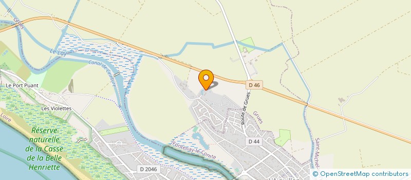 localisation de l'entreprise GRELINY  GRUES