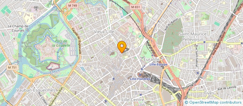 localisation de l'entreprise GRELO à LILLE