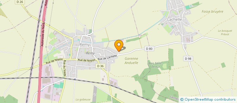 localisation de l'entreprise GRELO INVEST  REMY