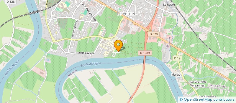 localisation de l'entreprise GRELOT  LIBOURNE