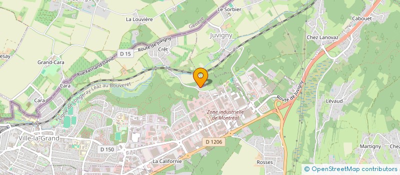 localisation de l'entreprise GRELUDI à VILLE-LA-GRAND