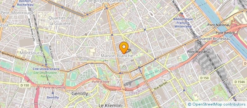 localisation de l'entreprise GREMADIS SAS à PARIS