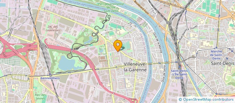 localisation de l'entreprise GREMIA TRANSPORTS à VILLENEUVE-LA-GARENNE
