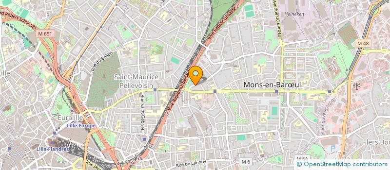 localisation de l'entreprise GREMIBAR  MONS-EN-BARUL