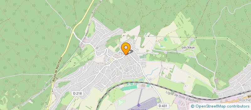 localisation de l'entreprise GREMMEL  THISE