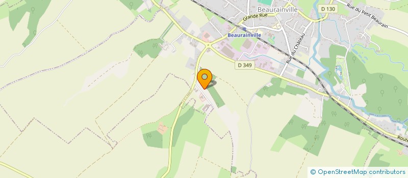 localisation de l'entreprise GREMONT à BEAURAINVILLE