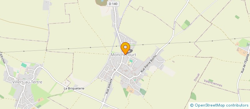 localisation de l'entreprise GREMONT ERIC SAV à MONCHECOURT