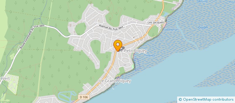 localisation de l'entreprise GREMORANT à LEGE-CAP-FERRET