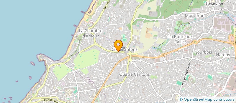 localisation de l'entreprise GREMS INDUSTRY à ANGLET