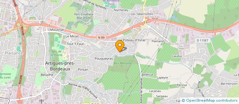 localisation de l'entreprise GRENA CONSULTANT à FARGUES-SAINT-HILAIRE
