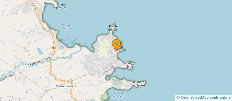 localisation de l'entreprise GRENAD'INN  FRANCOIS