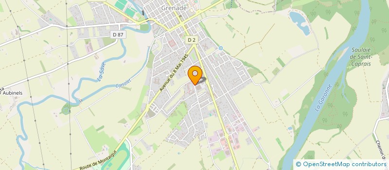 localisation de l'entreprise GRENADE AUTO BILAN  GRENADE