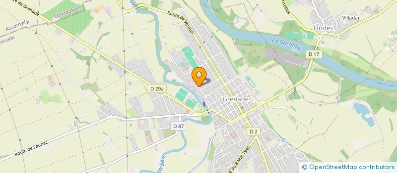 localisation de l'entreprise GRENADE SERVICES  GRENADE