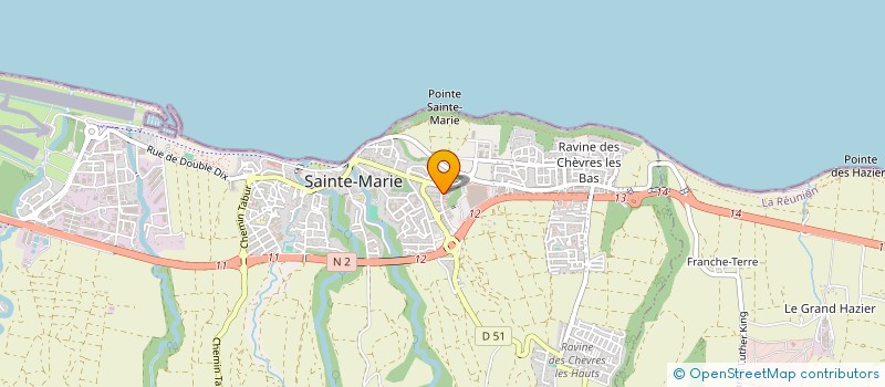 localisation de l'entreprise GRENADELLE à SAINTE-MARIE