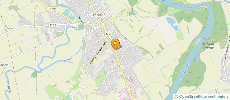 localisation de l'entreprise GRENADINE  GRENADE