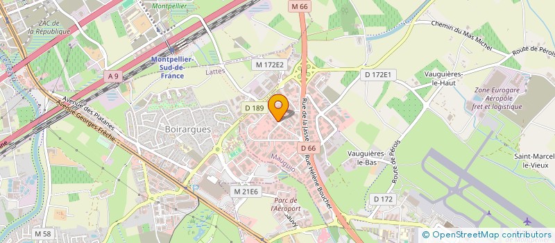 localisation de l'entreprise GRENADINE  SAINT-AUNES