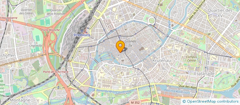 localisation de l'entreprise GRENADINE à STRASBOURG