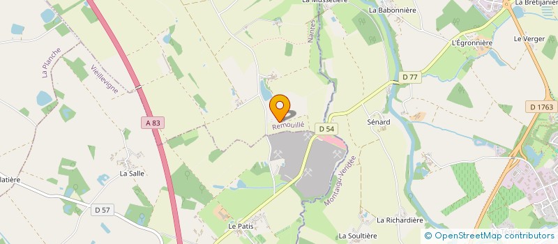 localisation de l'entreprise GRENADINE  REMOUILLE