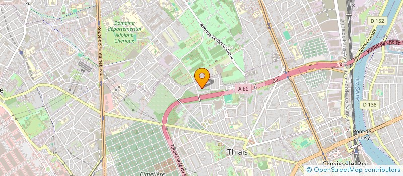 localisation de l'entreprise GRENALOR SERVICES à THIAIS