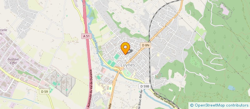 localisation de l'entreprise GRENARD à AIX EN PROVENCE