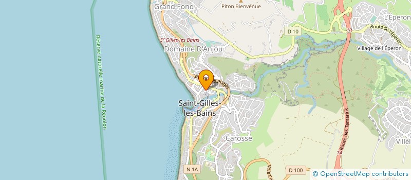 localisation de l'entreprise GRENAT à SAINT-PAUL